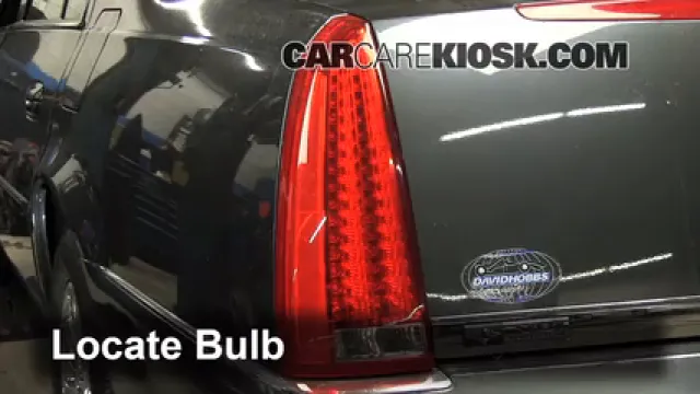 2009 Cadillac DTS Platinum 4.6L V8 Luces Luz de giro trasera (reemplazar foco)